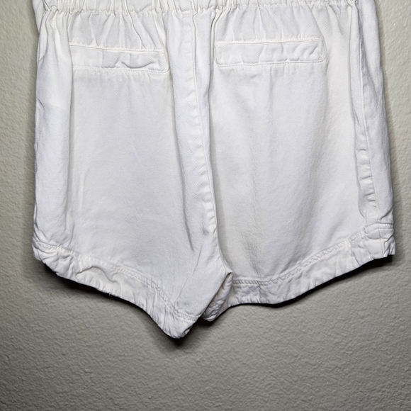 Zara White and Brown Jumpsuit with Relaxed Fit - Picture 8 of 12